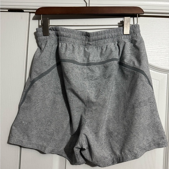 2 lululemon athletica Gray and Olive Athletic Shorts - Picture 5 of 5